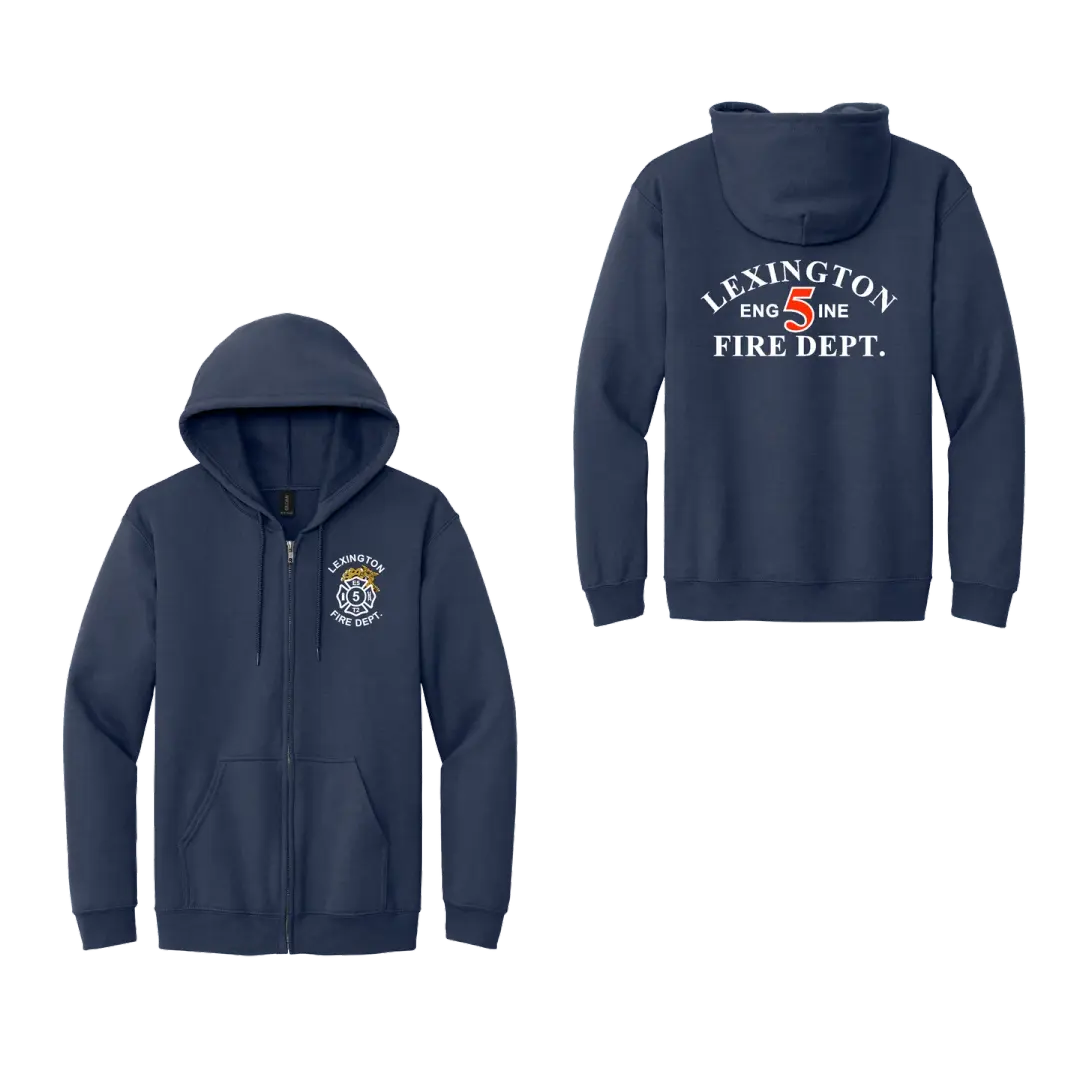 LFD5 18600B Youth Gildan Full Zip Hoodie