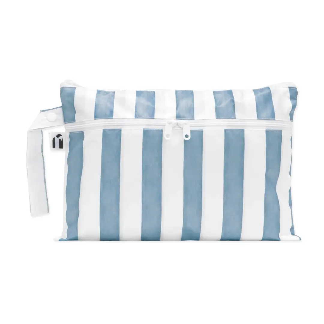 Wet/Dry Clutch: Nautical Stripe