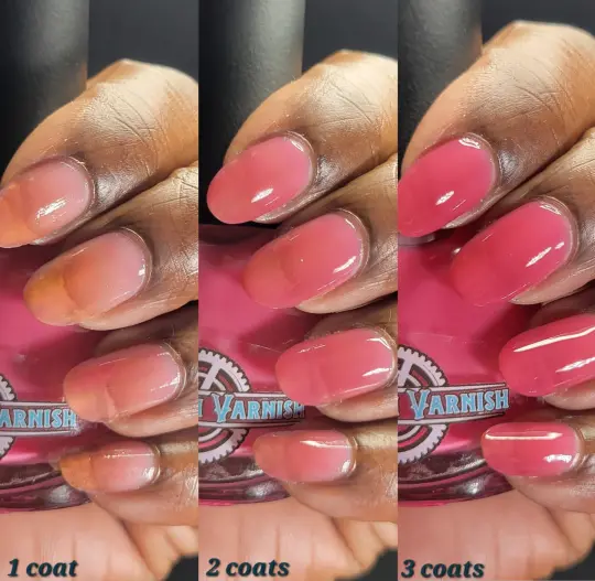 Victorian Varnish: Base Coat "Pink Petticoat" *OVERSTOCK*