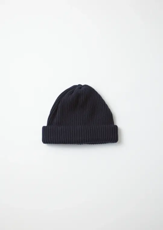 ROTOTO - Extra Fine Merino Hat - Navy Blue