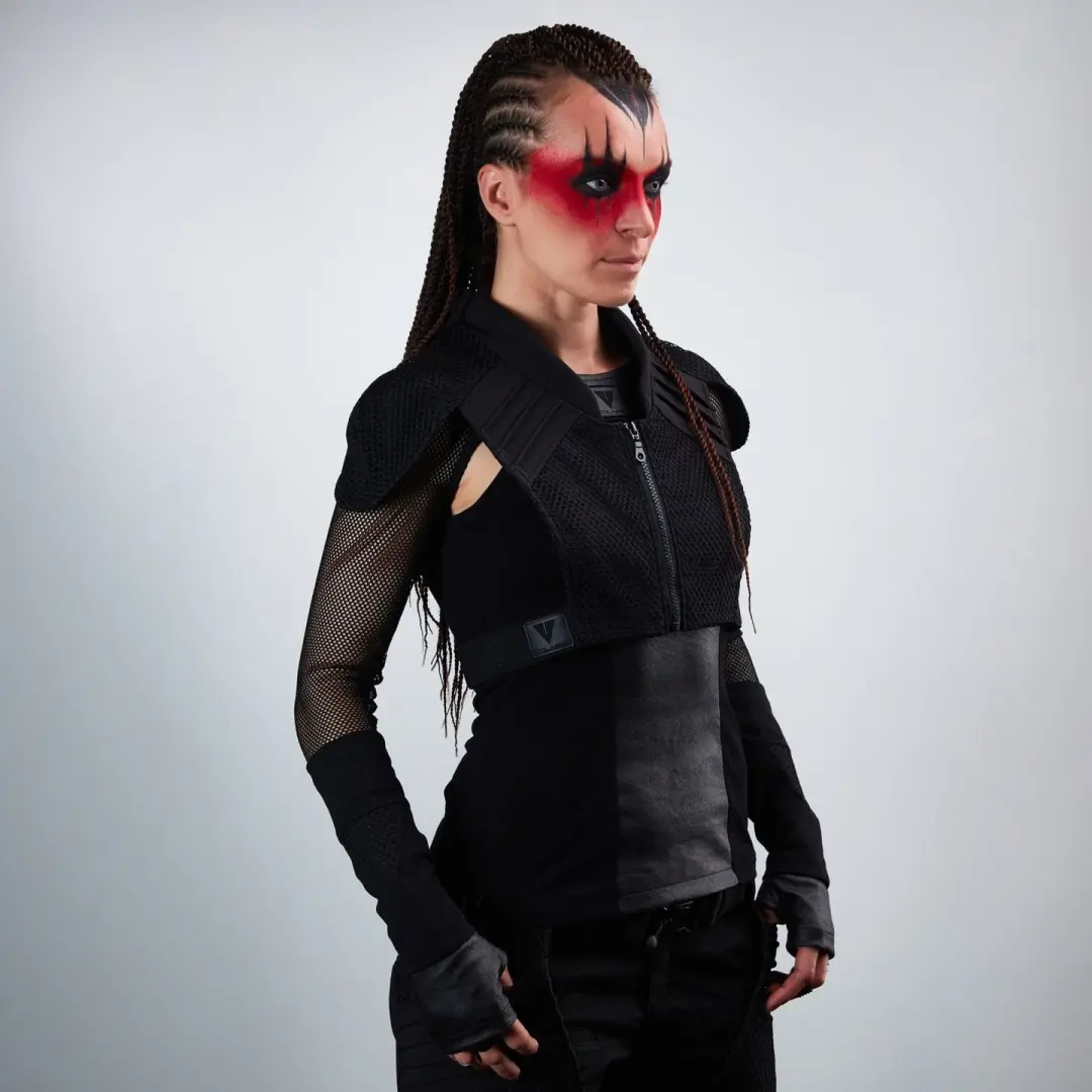 488 Black sci-fi vest