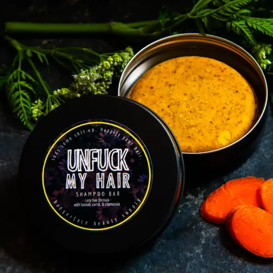 Shampoo Bar for Curly Hair.