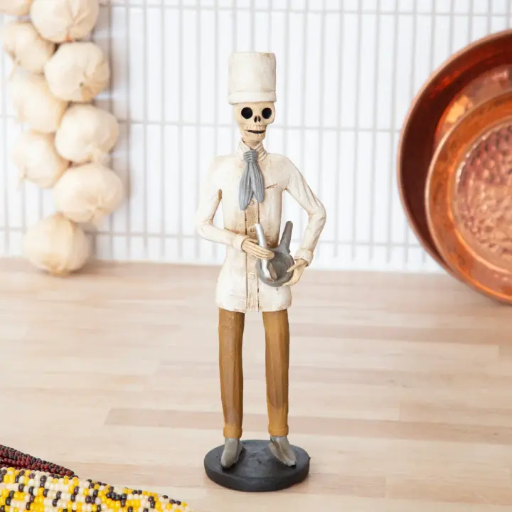 Calaca Trabajadora, Professions Clay Sculpture