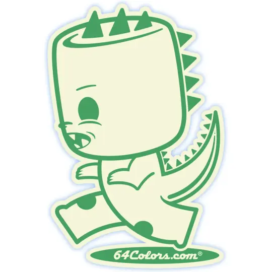 Mellowzilla Sticker