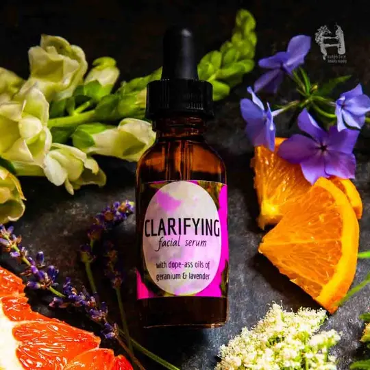 Clarifying Face Serum for Acne.