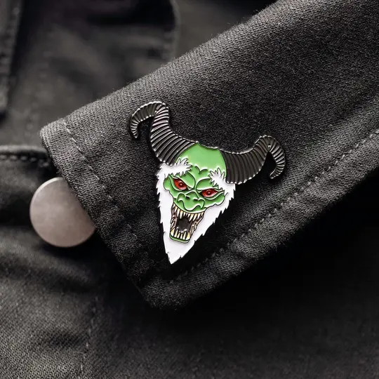 Krampus Enamel Pin