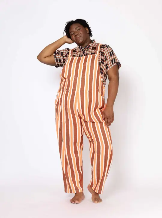sample sale | peggy overall backstroke | XXS-4X