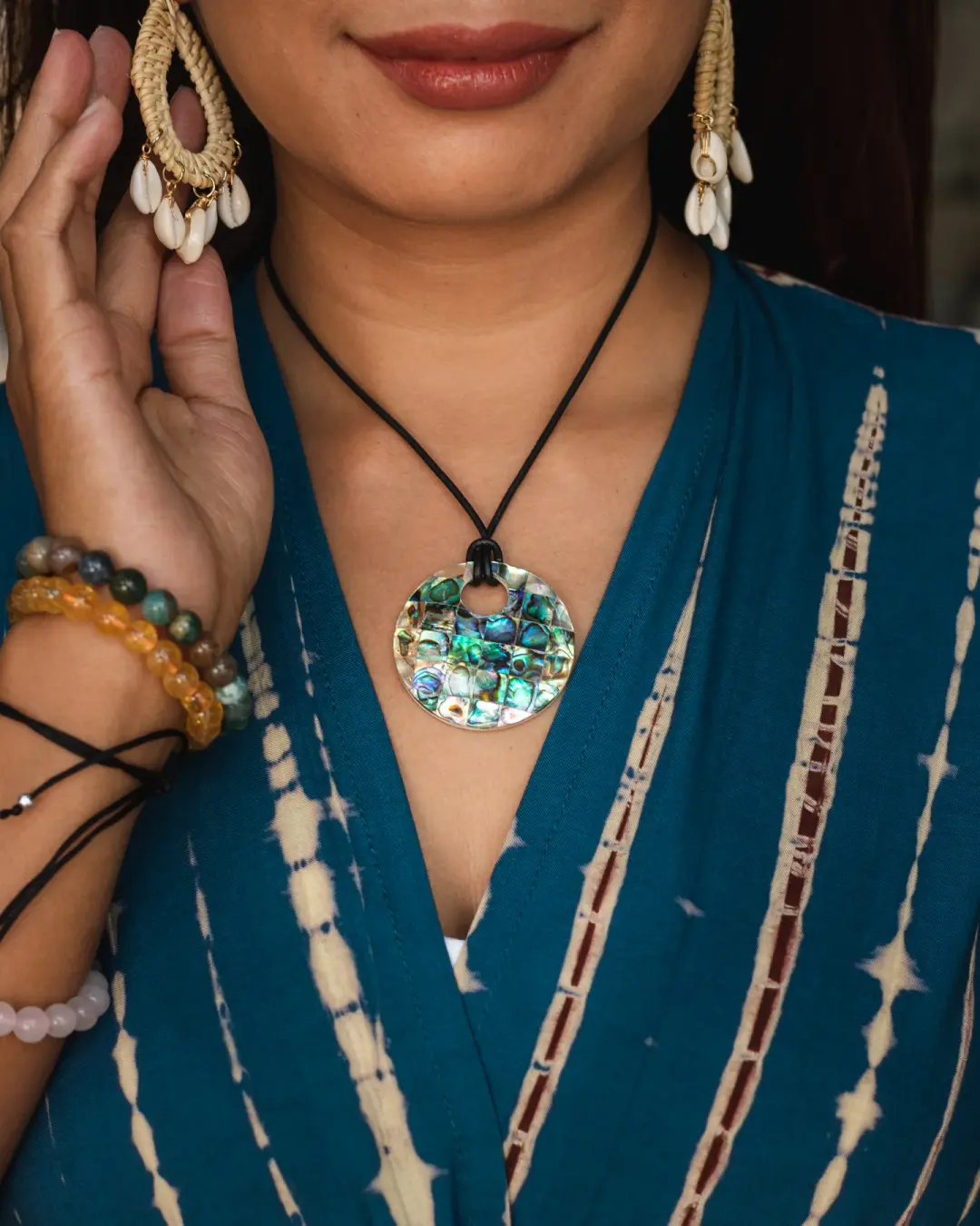 Shell Necklace Abalone