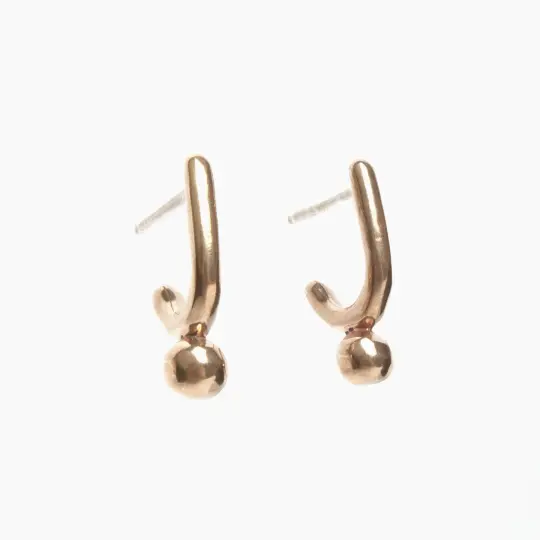 Dot Wraps Cuff Earrings