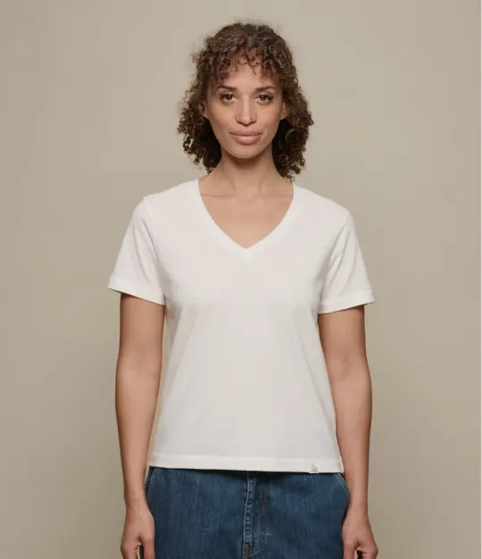 Vintage Pima Cotton Women's V-Neck T-Shirt