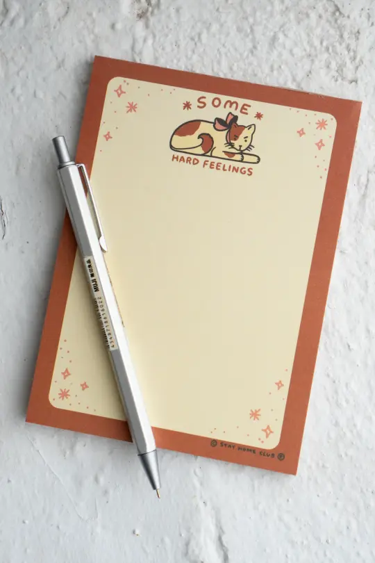 Some Hard Feelings Notepad