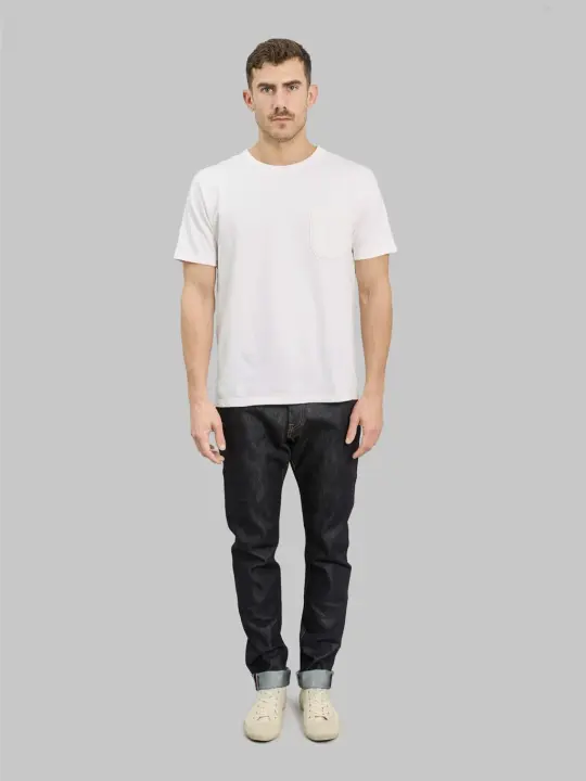 Momotaro Jeans 0405SILK 16oz Silk Denim High Tapered Jeans
