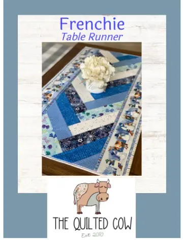 Frenchie Table Runner