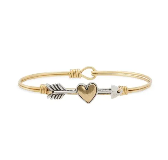 FOLLOW YOUR HEART BANGLE BRACELET