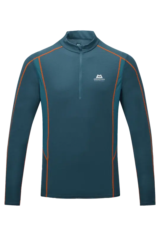 Mountain Equipment, Ignis LS Zip Tee (Size: M)
