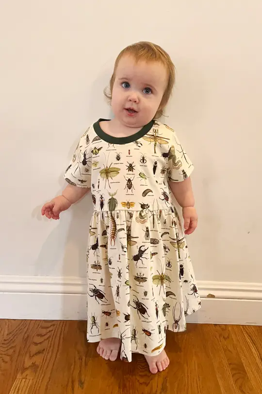Worst Bugs Kid's Cotton Dress
