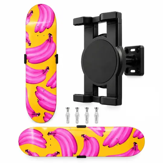 deckarts 360° Rotating Wall Mount – Adjustable Skateboard Display Holder