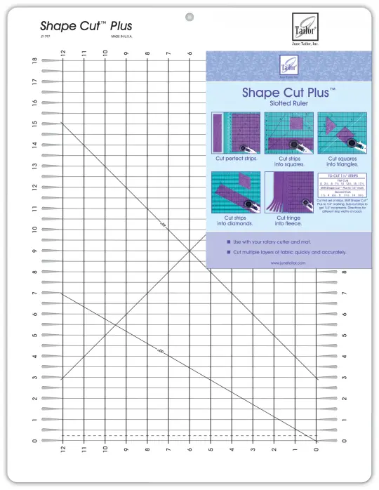 Shape Cut Plus Template