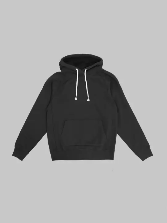 Wonder Looper Pullover Hoodie Super Looper French Terry Sumi Black