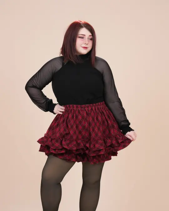 Fleur Bloomers in Winter Tartan (Pre-Order)