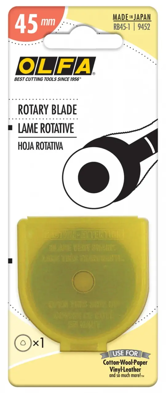 Olfa 45mm Rotary Blade 1pk