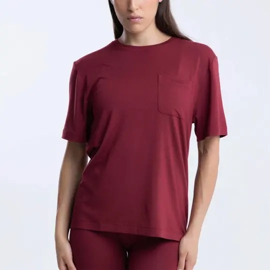 Sleep Short Sleeve Tee Claret