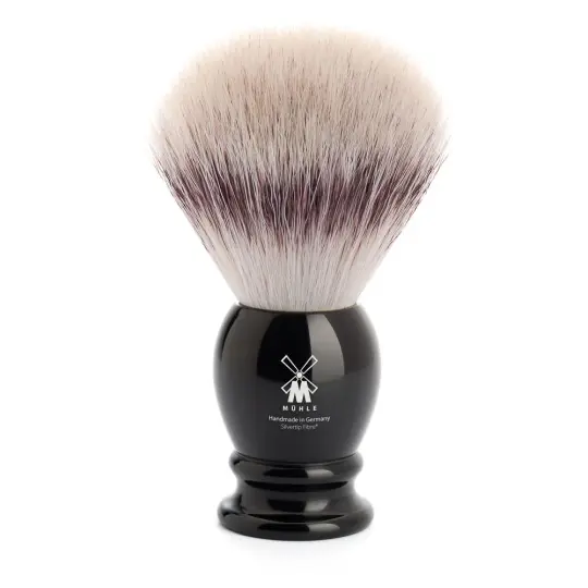 MÜHLE CLASSIC Shaving Brush, Silvertip Fibre®, Black, X-Large