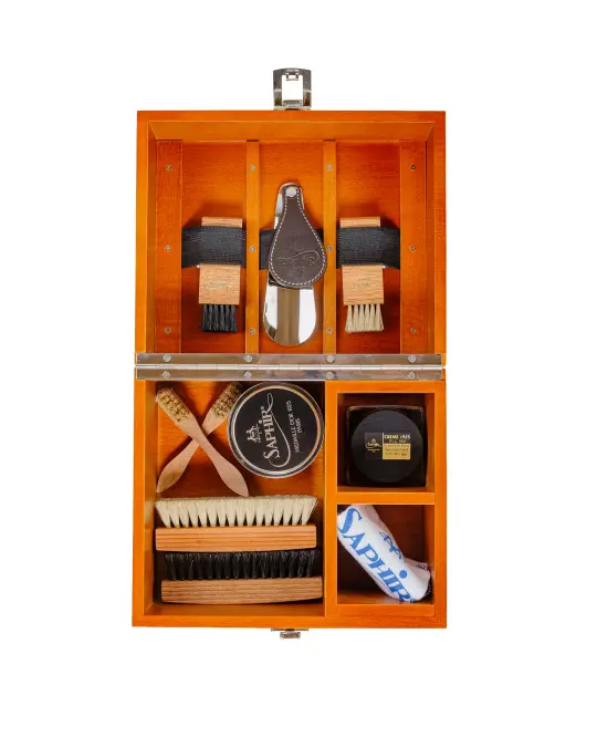 Saphir Groom Box Beech Wood Rosewood