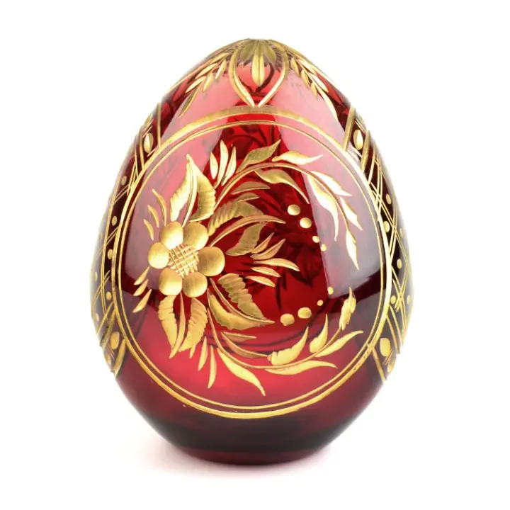 Floral Crystal Egg from Russia