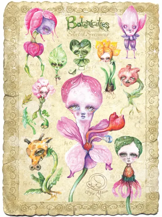'BOTANICUTIES SELECTED SPECIMENS' Print