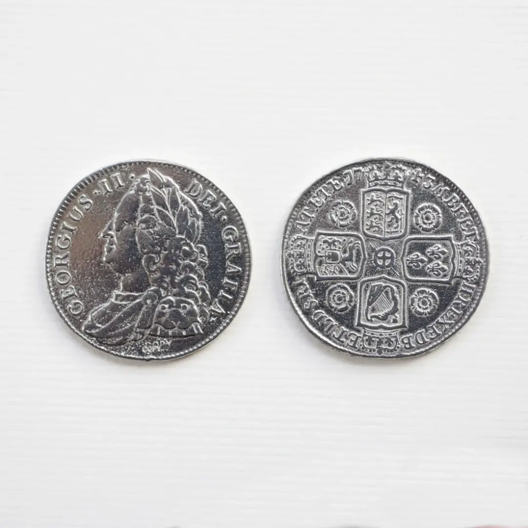 1743 English Crown
