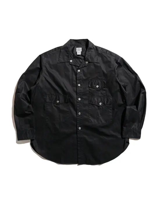 Post O'Alls Town & Country Safari Medium Weight Poplin Black