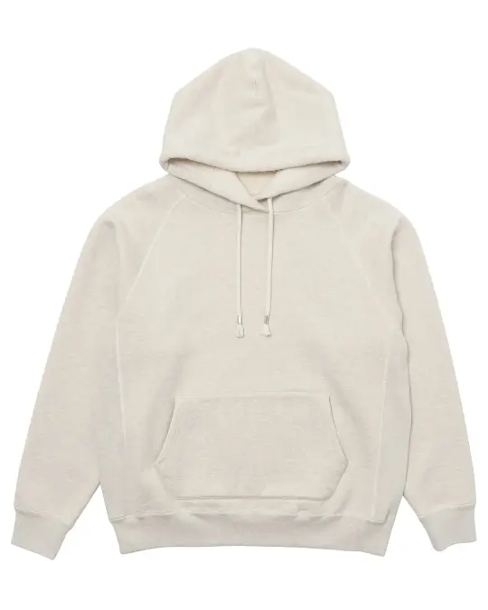Pullover Hoodie - Double Heavyweight French Terry - Oatmeal