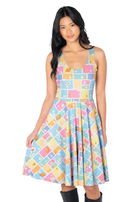 Bunnygram Longline Scoop Dress