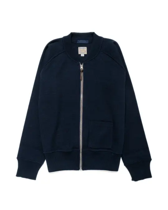The Real McCoy's MC24106 Winter Aviation Sweater Navy