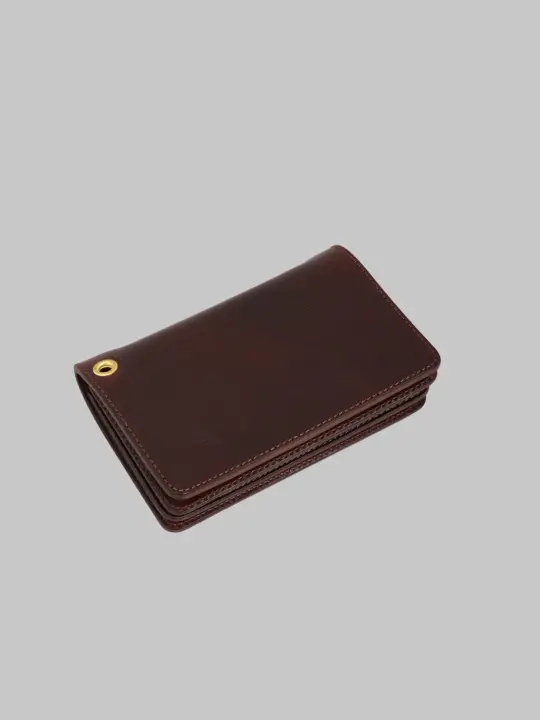 Kobashi Studio Middle Wallet Brown