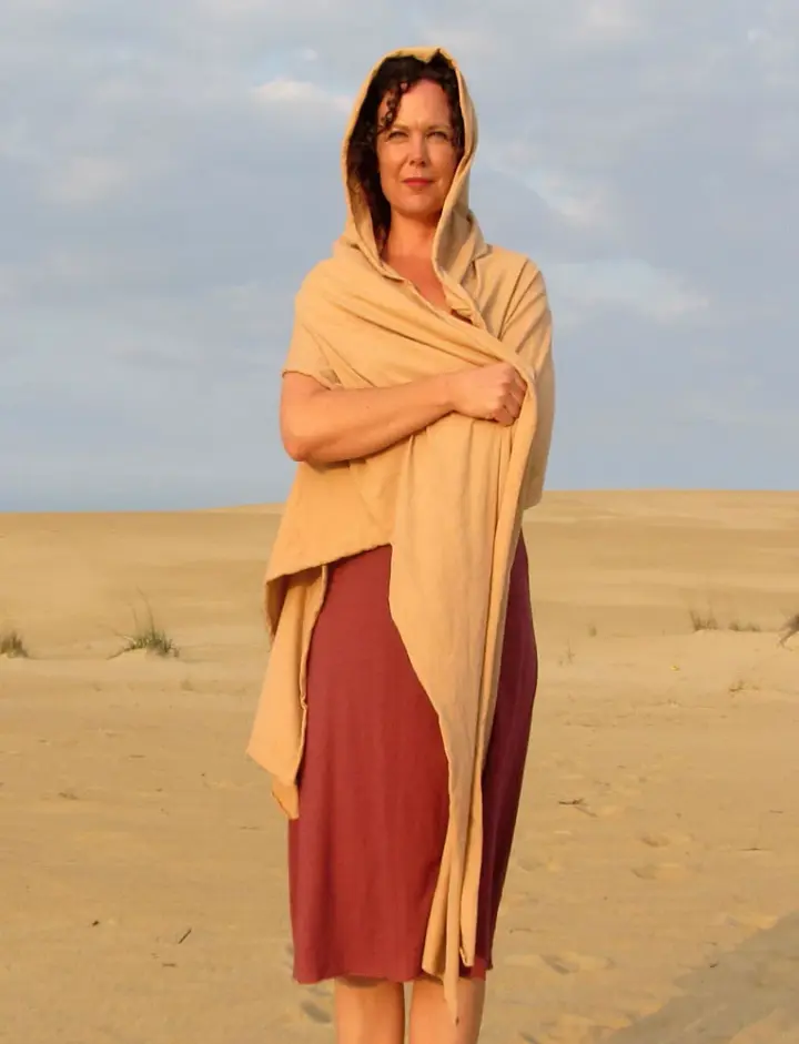 Hooded 3 Yard Shawl