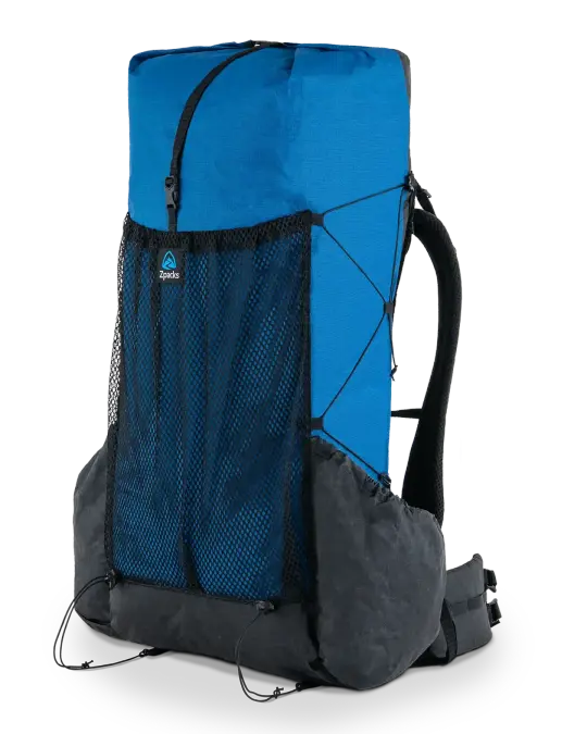 Bargain Arc Haul Ultra 60L Backpack (No Belt/No Straps) - Dusk Blue - Short Torso