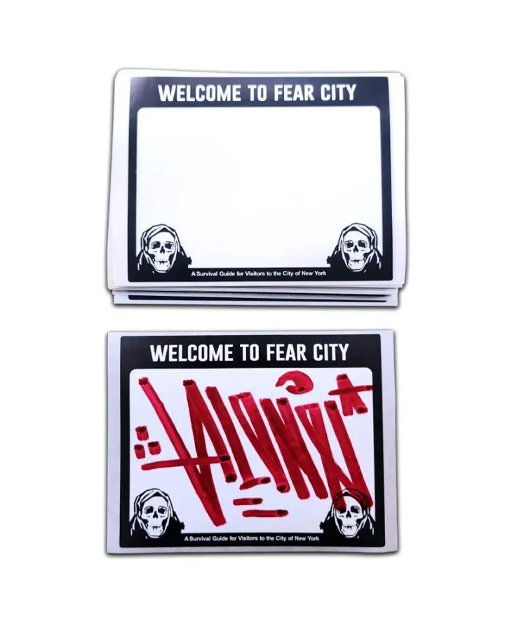 "Fear City" eggshells by ALONE