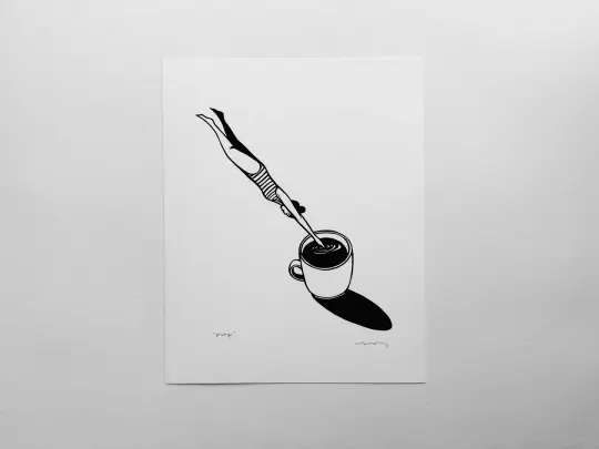 "Plunge" 8x10" Print