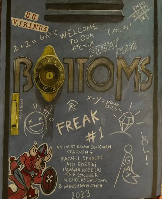 “Welcome to our f*ckin’ fight club.” BOTTOMS Art Print