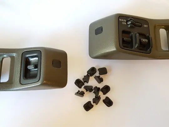 88-91 CRX Screw Caps for Power Window Switch Bezels
