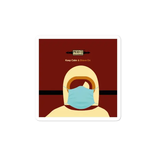 Shave Cadet Vinyl Bubble-Free Stickers | Available in 3 Sizes!