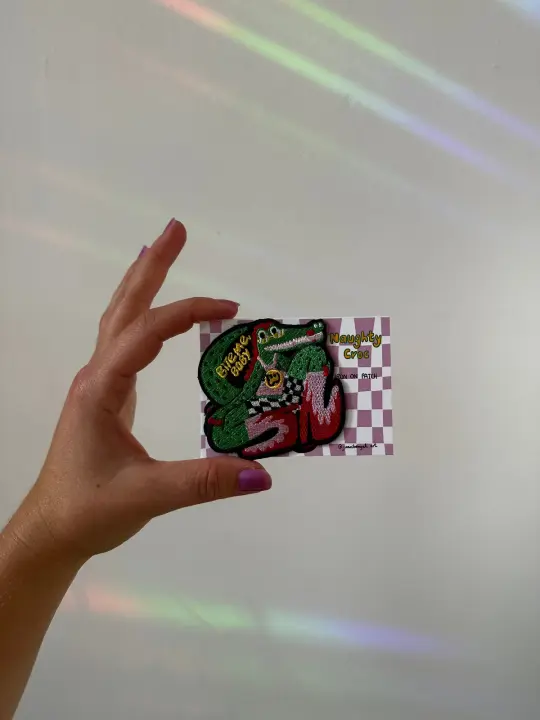 Naughty Croc Patch