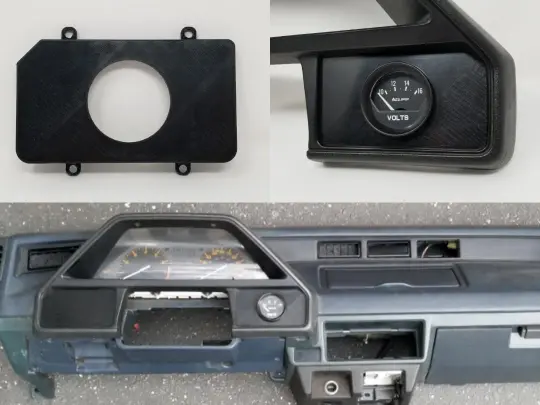 84-87 Honda CRX Climate Control Gauge Pod