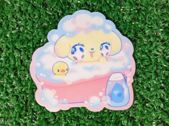 april 2026 "cleancore" die cut sticker