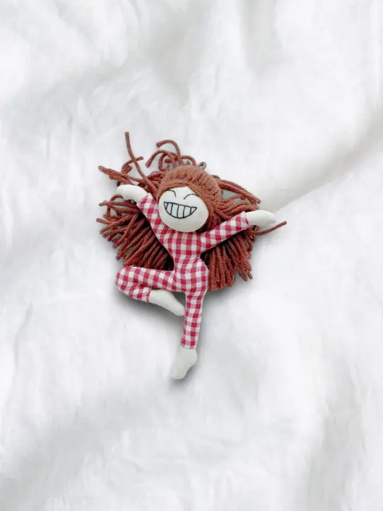 Lady Poppy Bag Charm