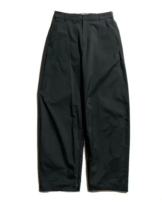 Amomento Taffeta Curved Leg Pants Black