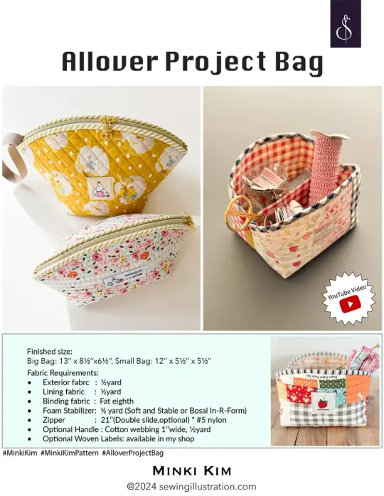 Allover Project Bag