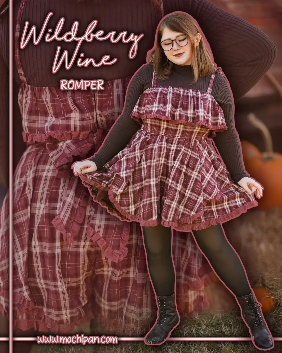 Wildberry Wine Romper 100% Cotton (Pre-Order) (Coming October 20th, 5PM PST)